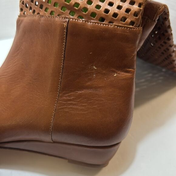 Loeffler Randall leather boots sz 7.5 - Picture 9 of 9